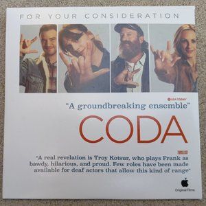 FOR YOUR CONSIDERATION FYC - CODA - SAG DVD Screener
